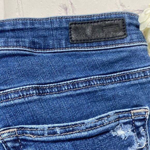 Adriano Goldschmied The Legging Ankle Super Skinny Distressed Jeans 27 - Picture 10 of 16